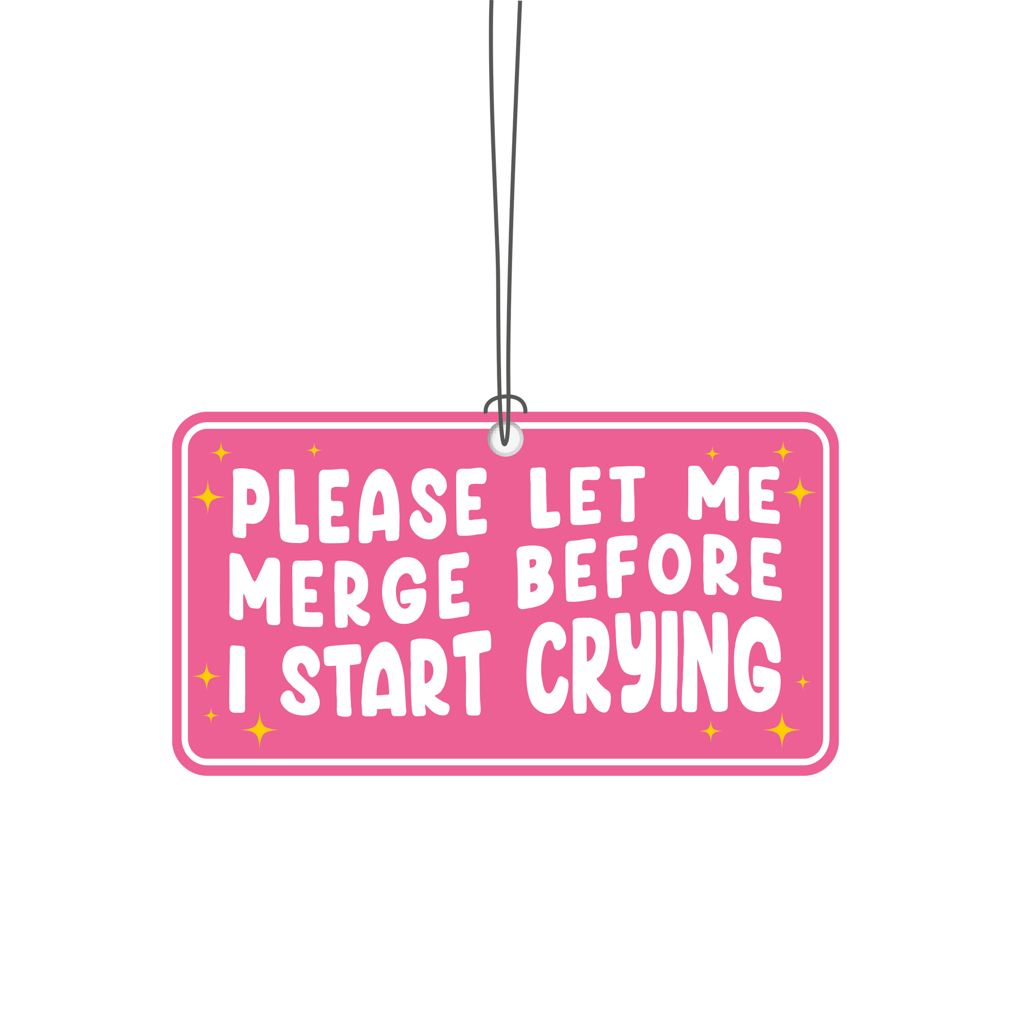 Please Let Me Merge Before I Start Crying